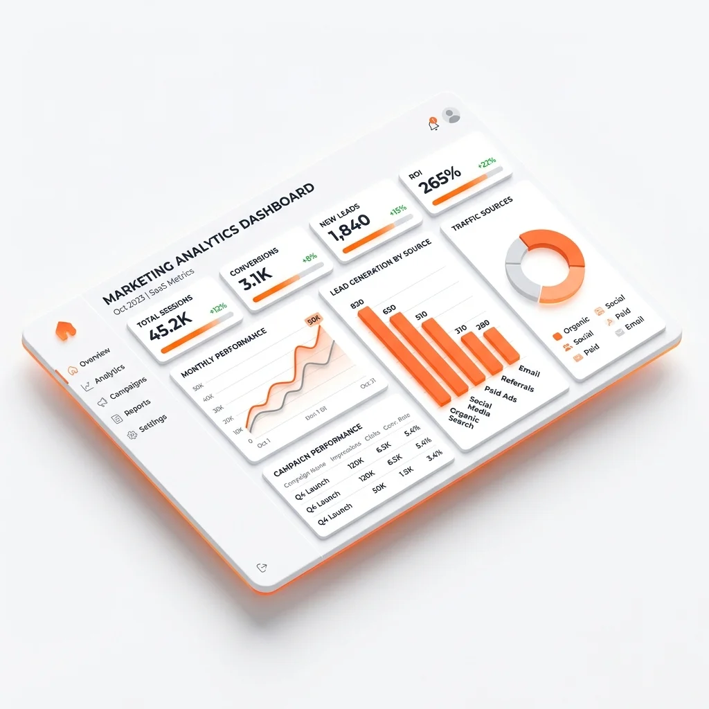 Métricas de marketing de indicação: Dashboard e ROI